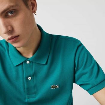 Lacoste Classic Fit L.12.12 Polo Shirt - Šortky Pánské Zelene | CZ-xe2bdy